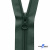 Спиральная молния Т5 890, 80 см, автомат, цвет т.зелёный - купить в Тобольске. Цена: 16.61 руб.