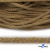 Шнур плетеный d-6 мм круглый, 70% хлопок 30% полиэстер, уп.90+/-1 м, цв.1074-бежевый - купить в Тобольске. Цена: 588 руб.