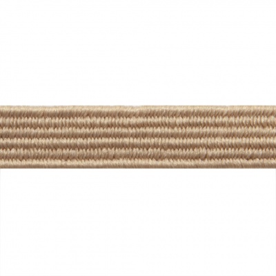 Резиновые нити с текстильным покрытием, шир. 6 мм ( упак.30 м/уп), цв.- 97-бежевый - купить в Тобольске. Цена: 152.05 руб.