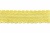 Тесьма кружевная 0621-1212А, шир. 45 мм/уп. 20+/-1 м, цвет 017-жёлтый - купить в Тобольске. Цена: 1 033.32 руб.