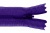 Молния потайная Т3 866, 20 см, капрон, цвет фиолетовый - купить в Тобольске. Цена: 5.27 руб.