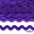 Тесьма вьюнчик 0381-0080, 8 мм/упак.33+/-1м, цвет 9530-фиолетовый - купить в Тобольске. Цена: 107.26 руб.
