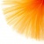 Фатин матовый 16-127, 12 гр/м2, шир.300см, цвет оранжевый - купить в Тобольске. Цена 96.31 руб.