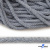 Шнур плетеный d-6 мм круглый, 70% хлопок 30% полиэстер, уп.90+/-1 м, цв.1086-голубой - купить в Тобольске. Цена: 588 руб.