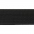 Резинка 25 мм Тканая, 13,75 гр/п.м, (бобина 25 +/-0,5 м) - черная  - купить в Тобольске. Цена: 11.67 руб.