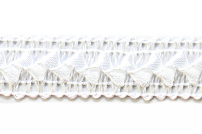 Тесьма декоративная "Самоса" 062, шир. 20 мм/уп. 33+/-1 м, цвет белый - купить в Тобольске. Цена: 301.35 руб.