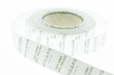 Состав и уход за тк. Linen 50%  Viscose 50%  1000шт - купить в Тобольске. Цена: 476.84 руб.