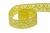 Тесьма кружевная 0621-1059, шир. 20 мм/уп. 20+/-1 м, цвет 017-жёлтый - купить в Тобольске. Цена: 507.67 руб.