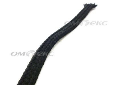 Шнурки т.3 200 см черн - купить в Тобольске. Цена: 21.69 руб.