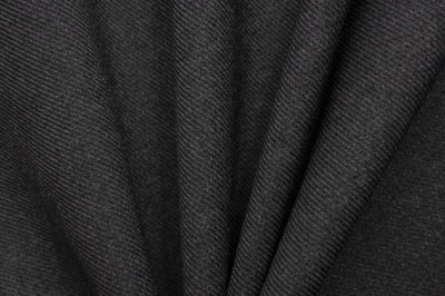 Ткань костюмная 25505 2003, 265 гр/м2, шир.150см, цвет т.серый - купить в Тобольске. Цена 423.01 руб.