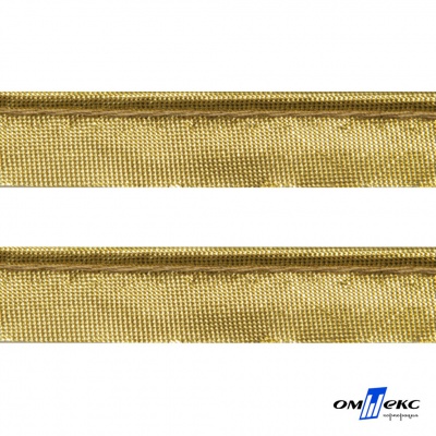Кант атласный 136, шир. 12 мм (в упак. 65,8 м), цвет золото - купить в Тобольске. Цена: 433.08 руб.